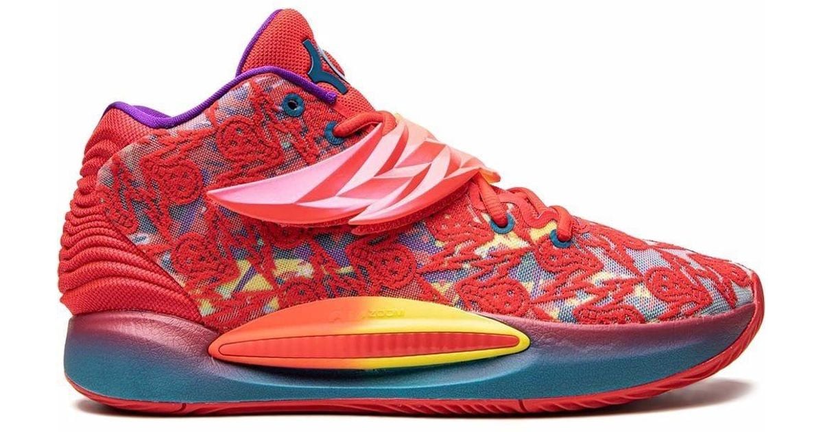 Nike Kd 14 Ep "ron English 3" Sneakers in Red for Men Lyst