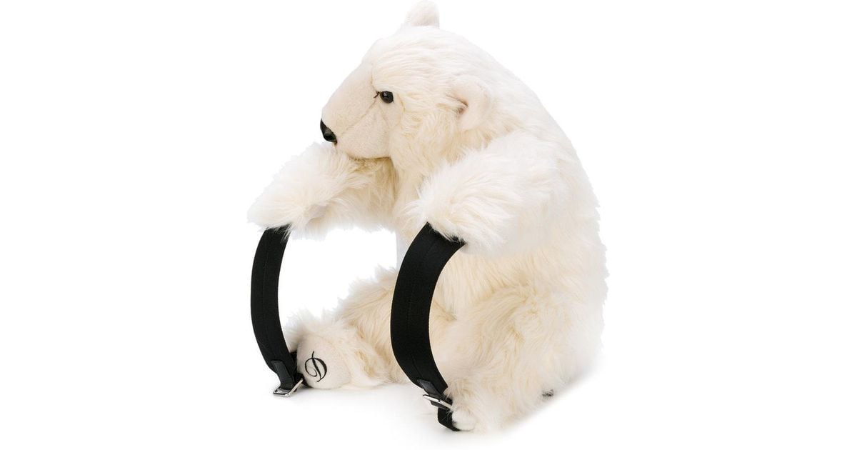 dolce and gabbana polar bear backpack
