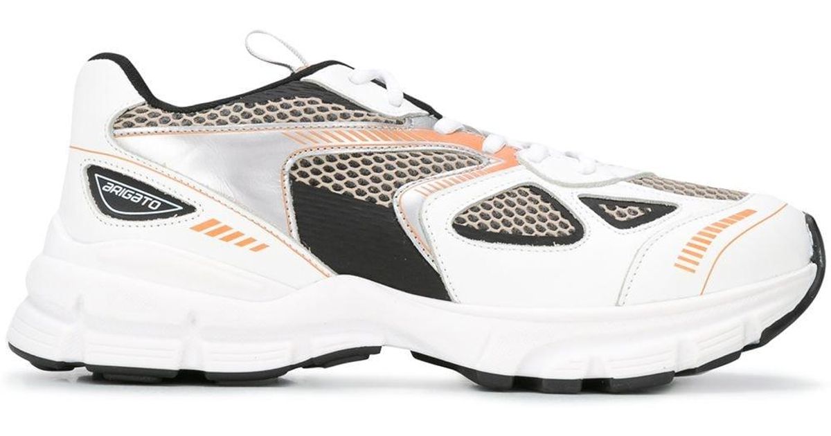 axel arigato marathon runner white amber