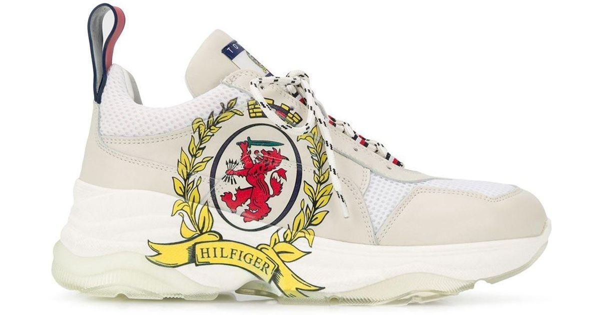 Tommy Hilfiger Leather Crest Lace-up 