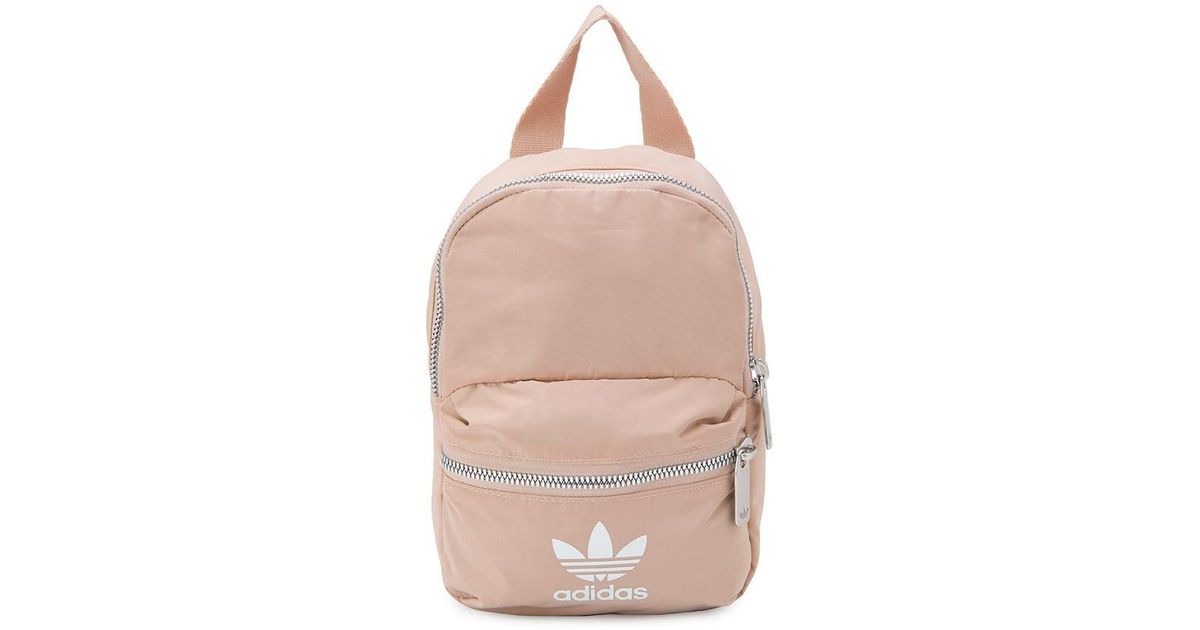 small pink adidas backpack