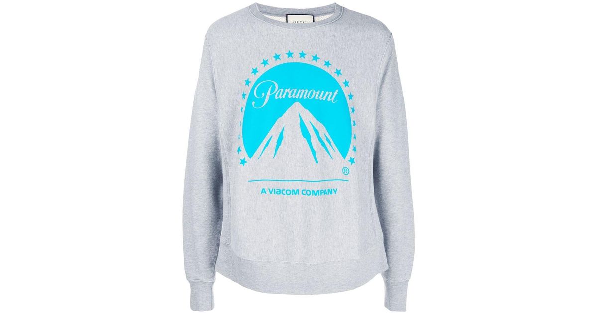 Gucci Cotton Paramount Print Sweatshirt 