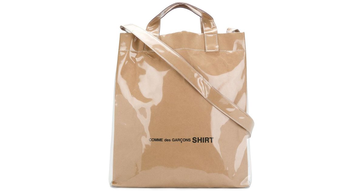 comme des garcon tote bag
