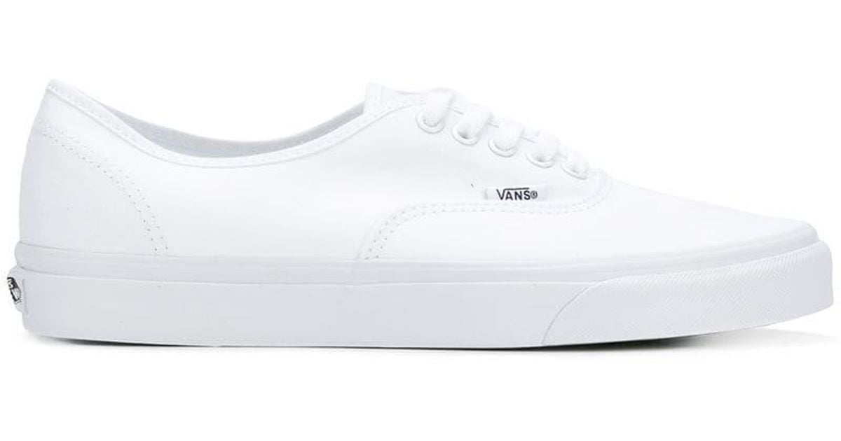 vans white low tops