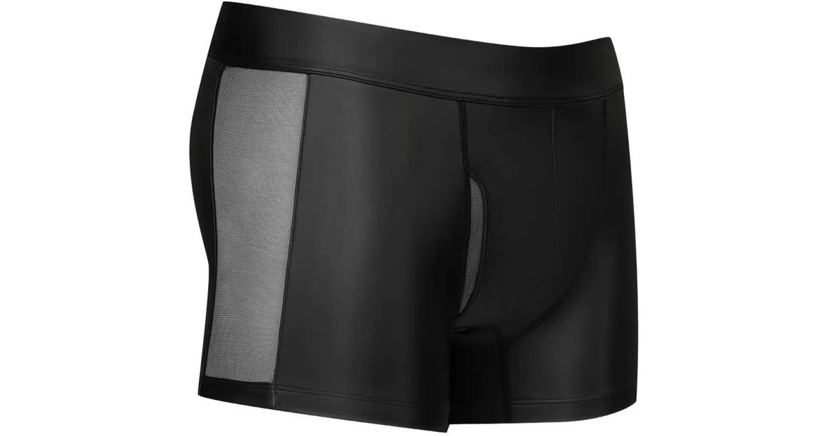 Maison Close Chambre Noire Mesh-Panel Boxers in Black for Men | Lyst UK