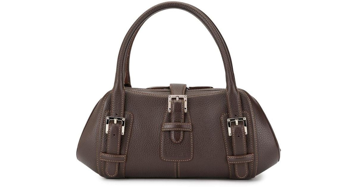 Loewe Pre-Owned Senda Tote Bag in Brown Lyst UK