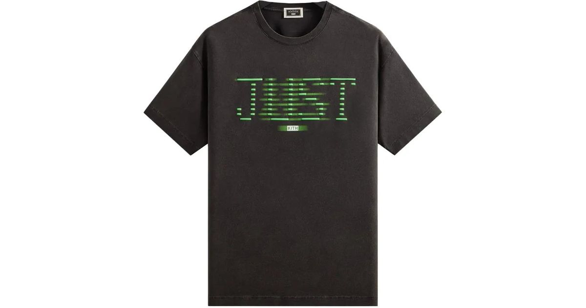Kith The Matrix Just Us T-Shirt in Black for Men | Lyst