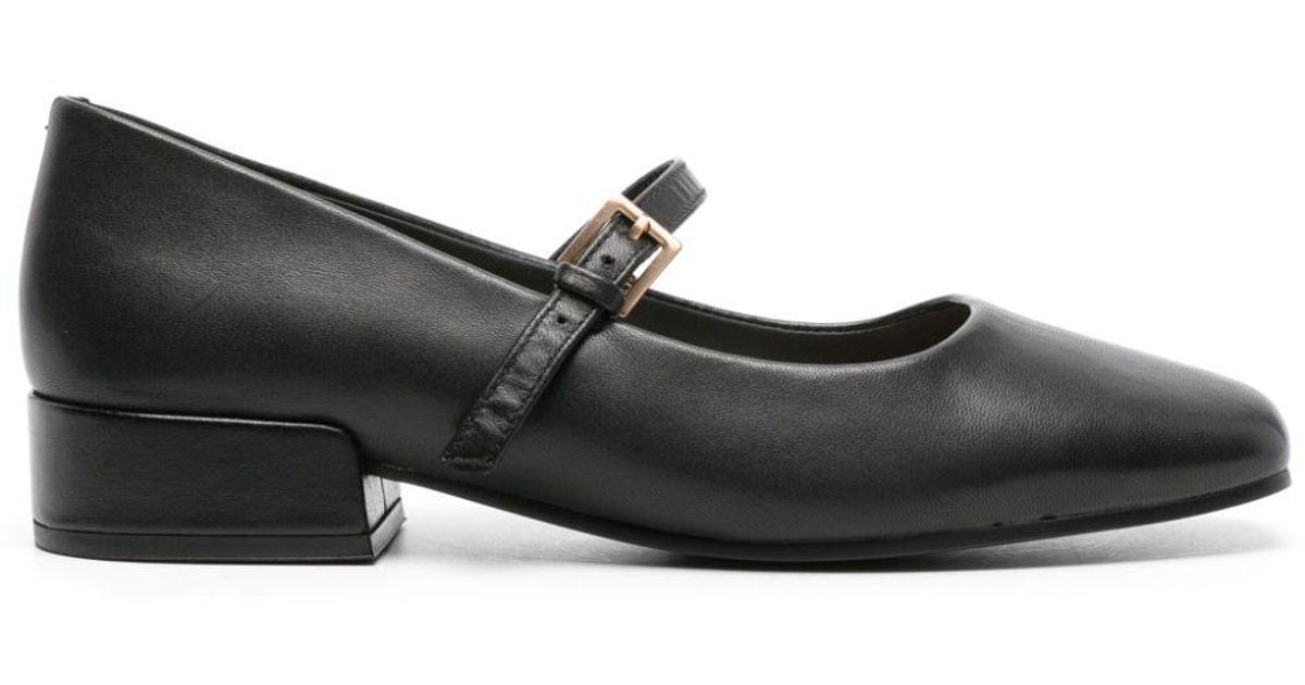 Clarks Seren Leather Ballerina Shoes in Black Lyst Australia