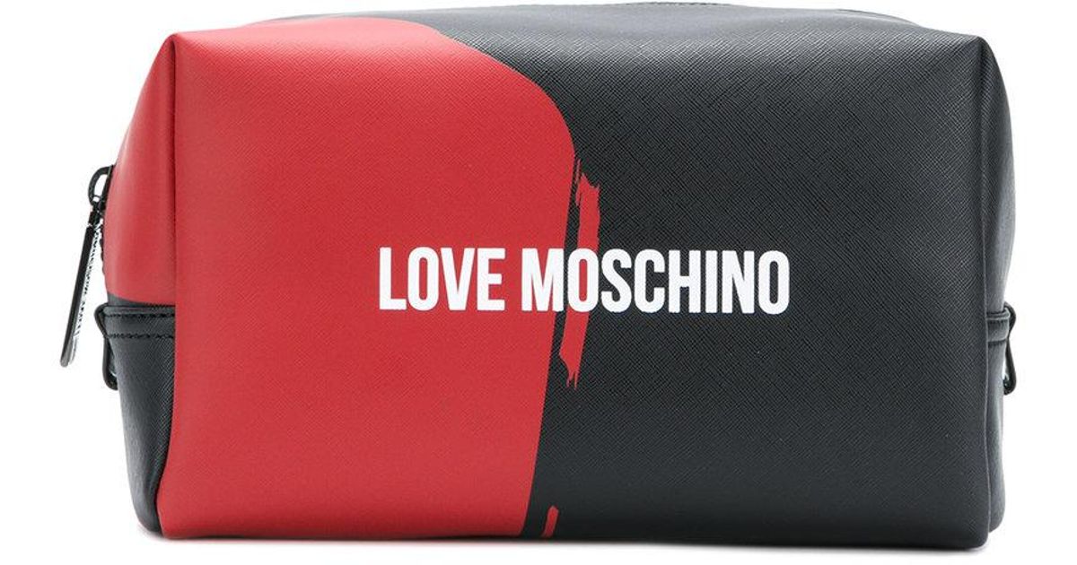Love Moschino Leather Front Printed 