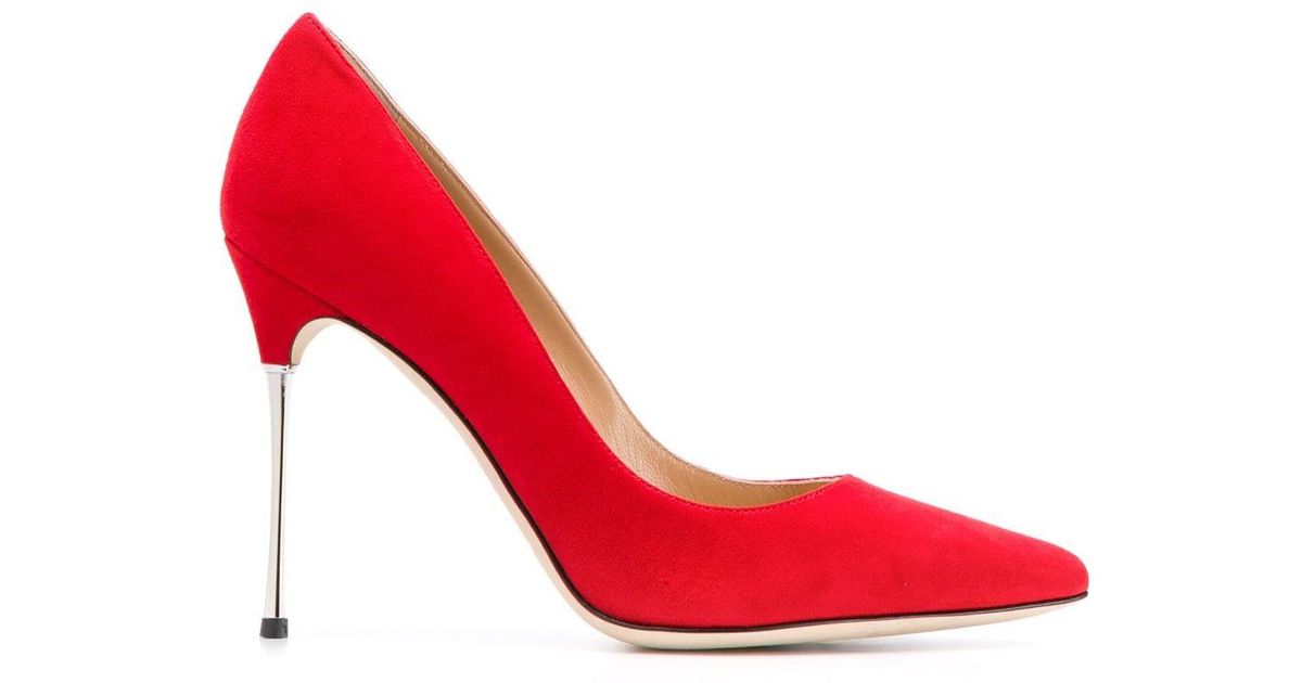 sergio rossi red shoes