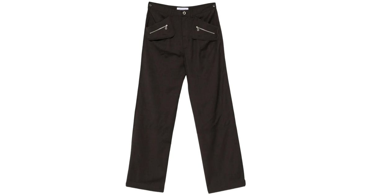 メンズ Kiko Kostadinov Komlo ジップ パンツ ブラック | Lyst