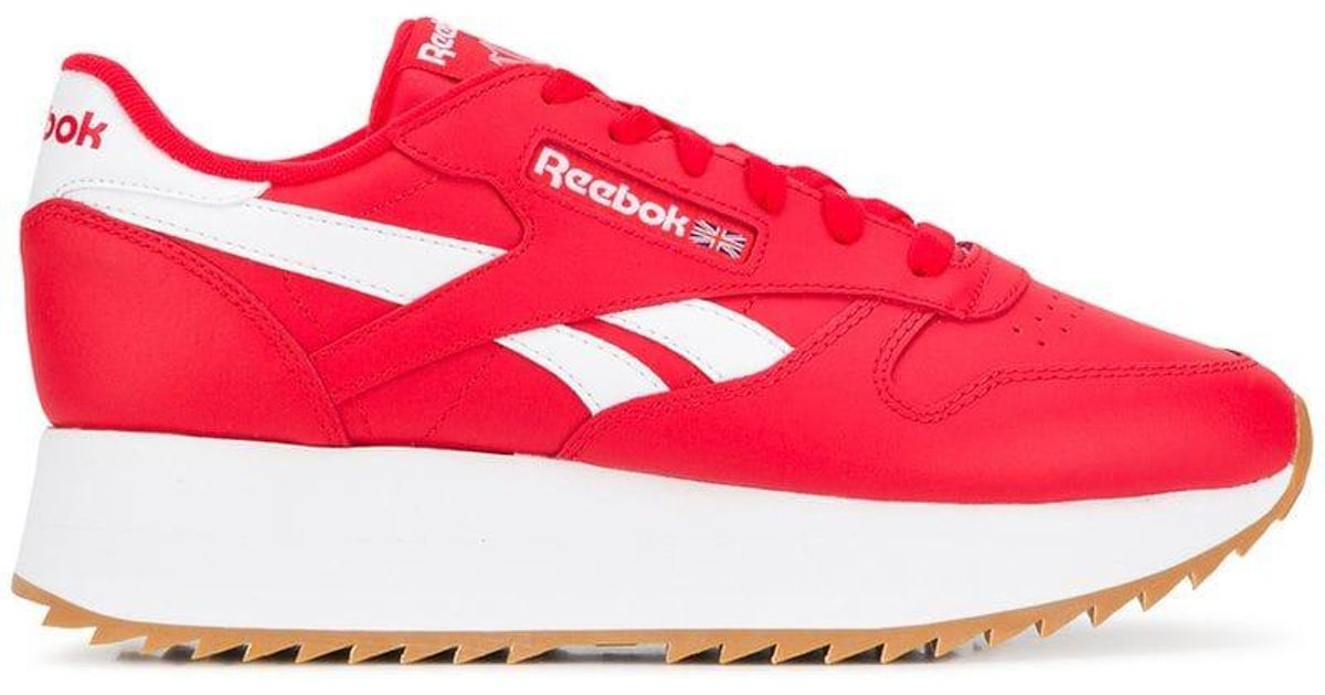platform sneakers reebok