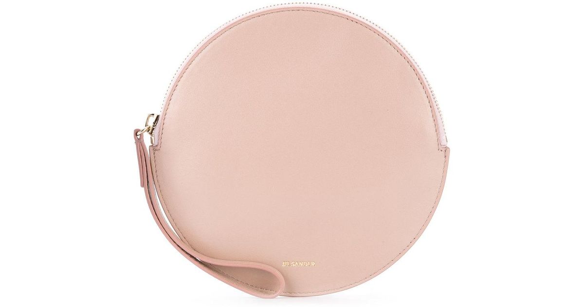 round clutch bag
