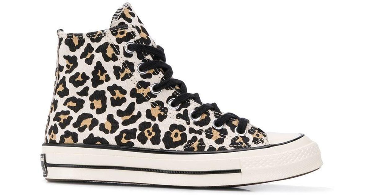 Converse Canvas Women's Chuck Taylor All Star Leopard Print High
