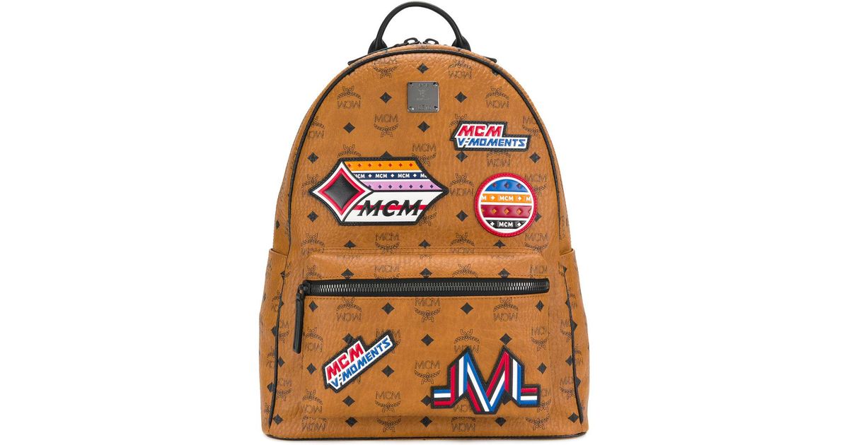 mcm backpack patches