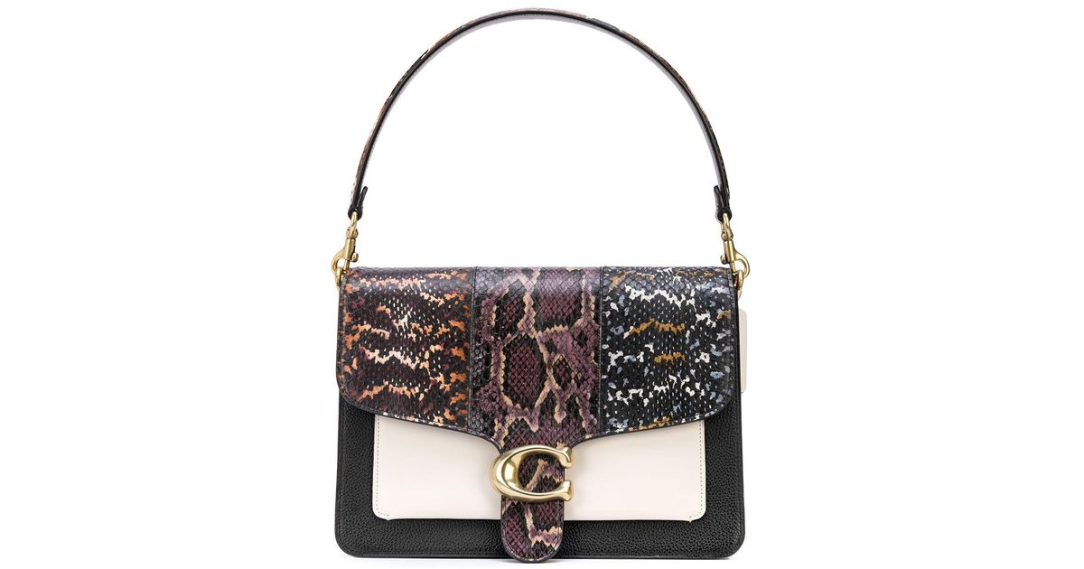 coach tabby bag snakeskin