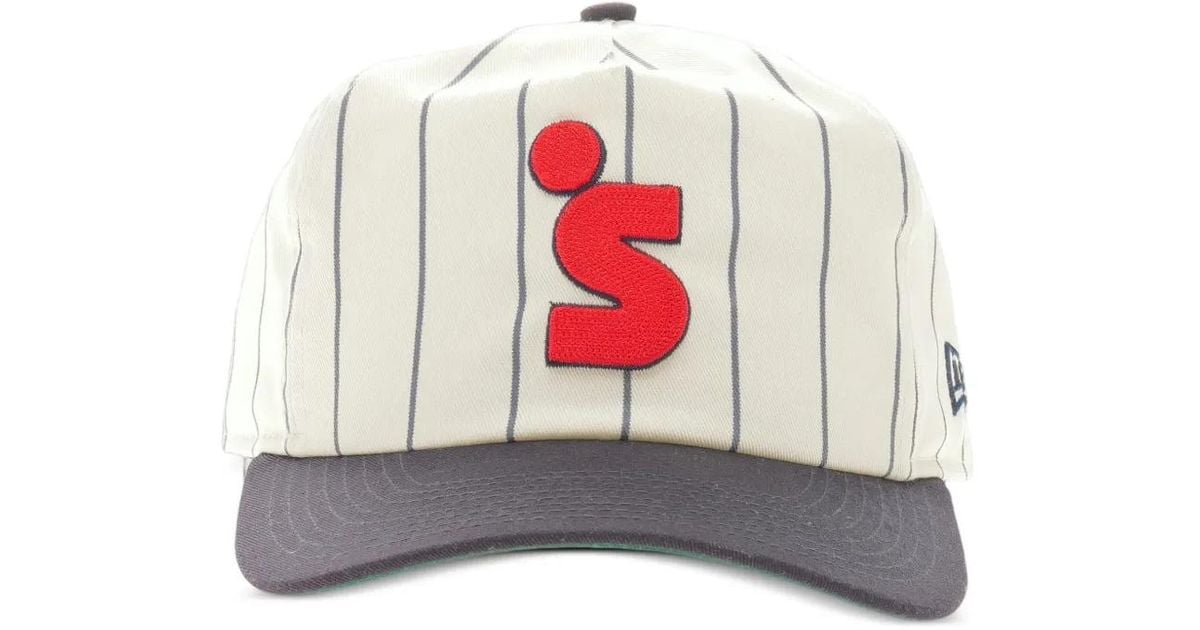 Wish S- Pinstripe 19Twenty Snapback Cap in White for Men | Lyst