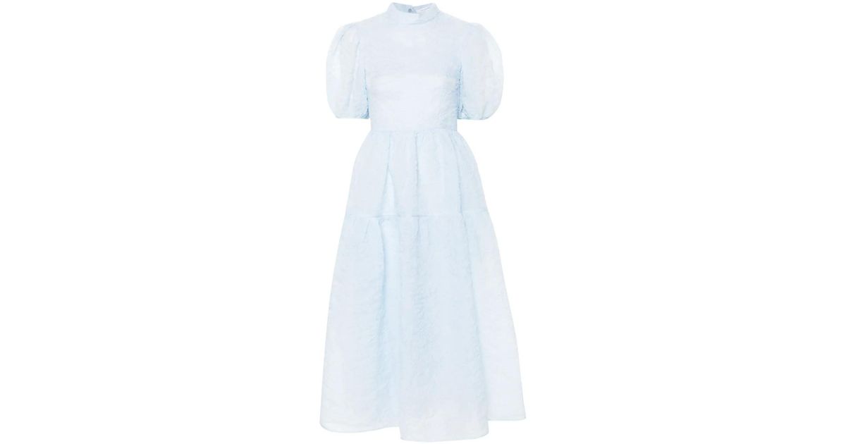 Cecilie Bahnsen Kelly マキシドレス ブルー | Lyst
