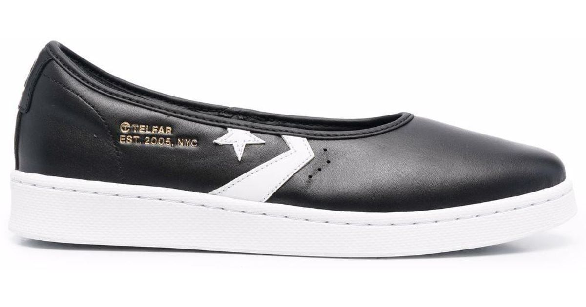 Converse X Telfar Pro Slip-on Sneakers in Black for Men | Lyst