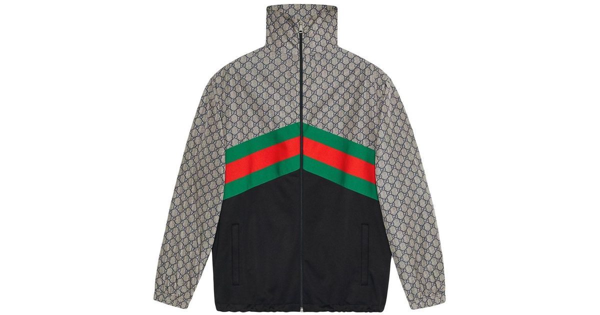 oversize technical jersey jacket
