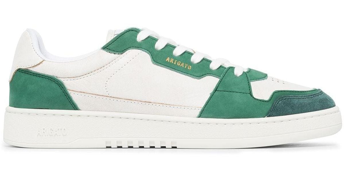Axel Arigato Ace Lo Leather Sneakers in Green for Men | Lyst
