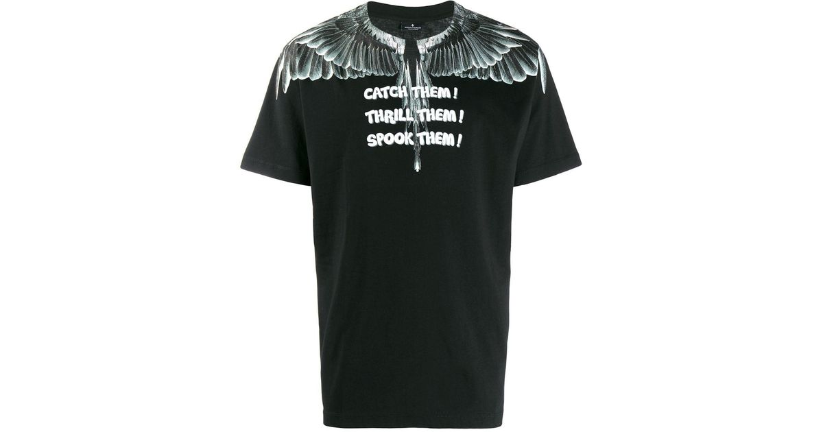 Marcelo Burlon Catch Them! Print T-shirt in Nero (Black) for Men - Lyst