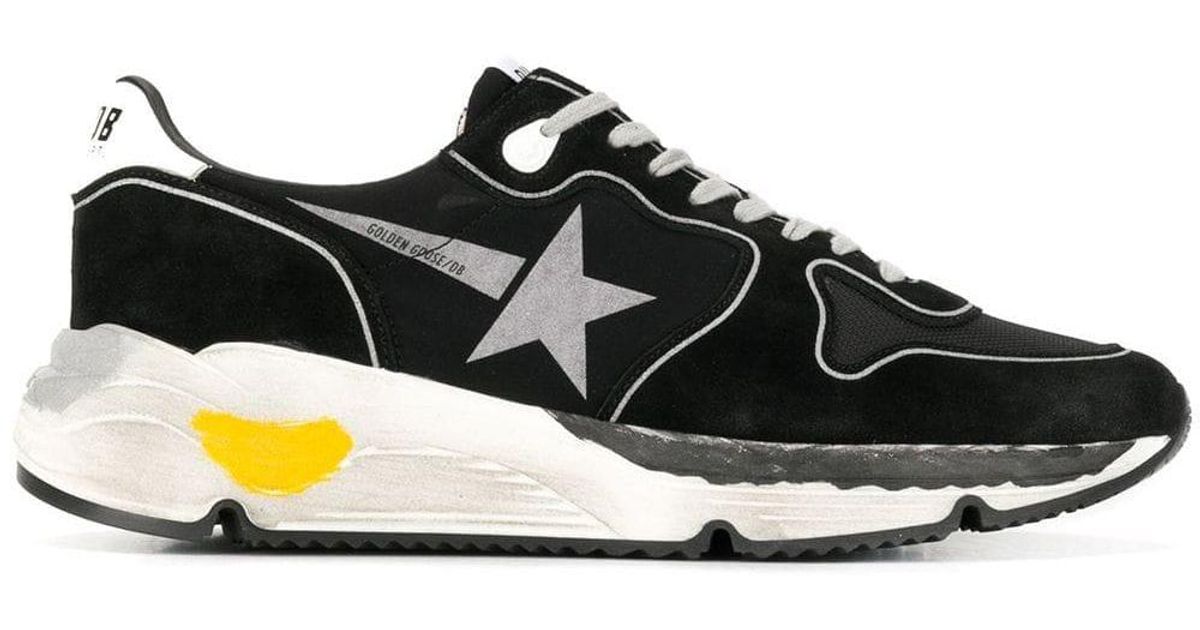 Golden Goose Deluxe Brand Leather Running Sole Sneakers in Black for ...