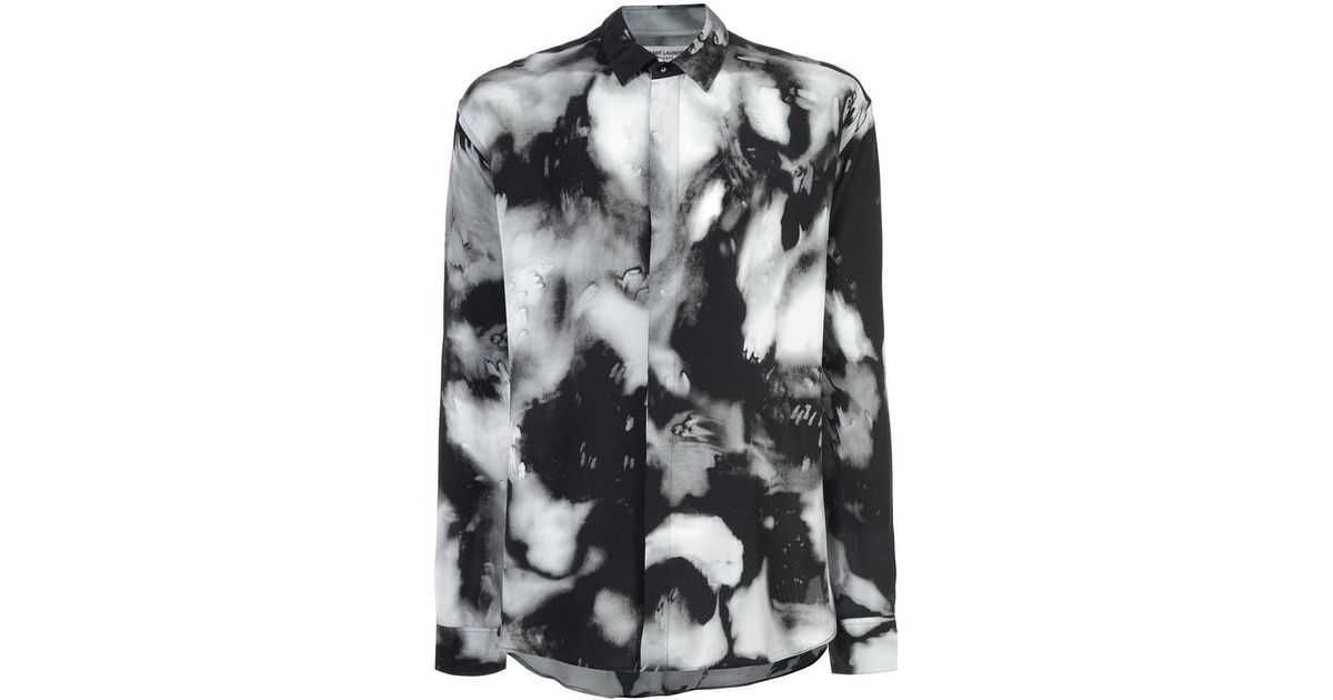 yves saint laurent tie dye sweatshirt