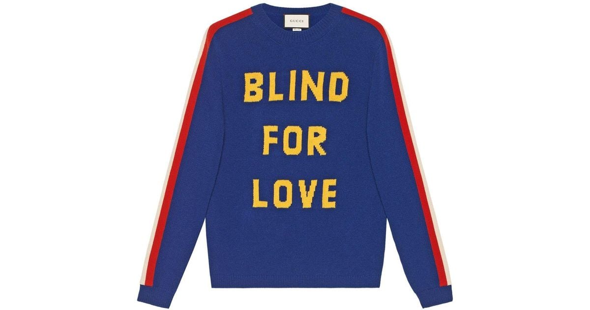 blind for love sweater