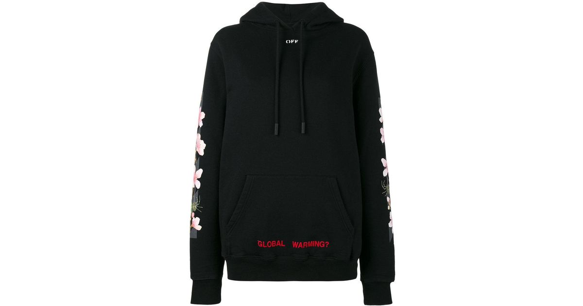 Sweat à Capuche Off-White Noir Taille M - Neuf Avec étiquette