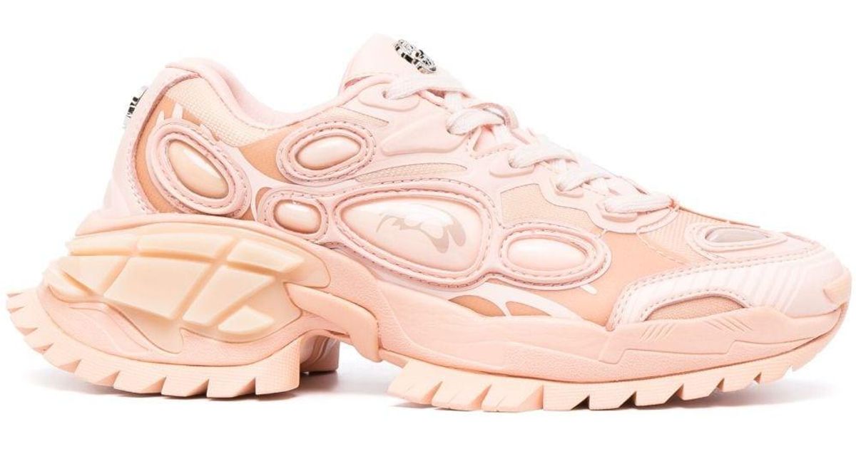 Rombaut Panelled Chunky-sole Sneakers in Pink | Lyst