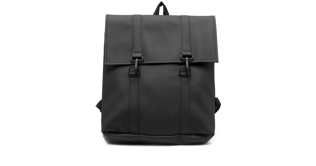 Rains Msn Mini Backpack in Black Lyst