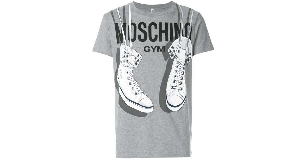 moschino gym polo shirt