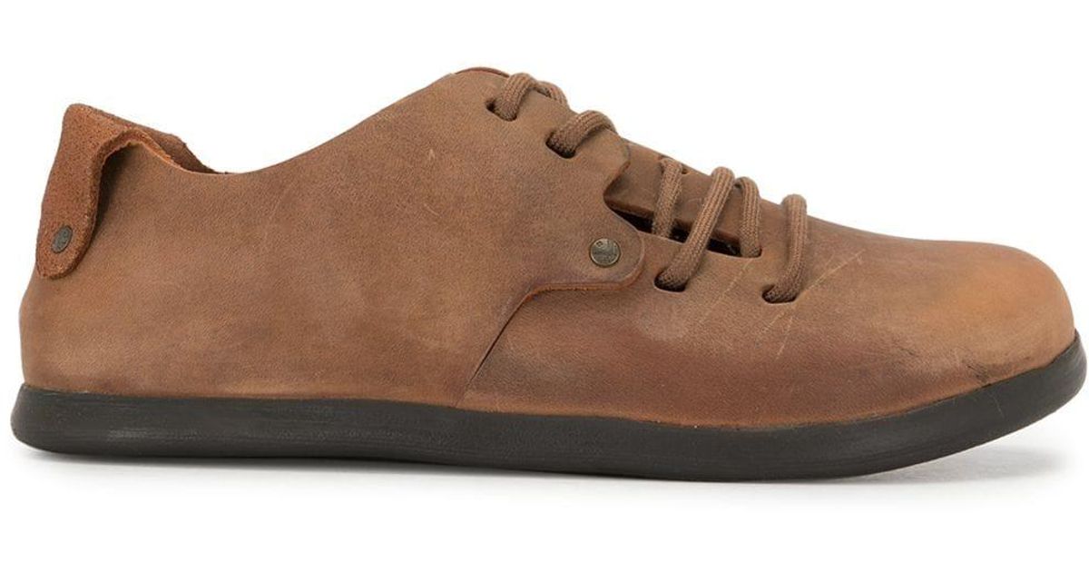 Birkenstock Montana Nl Lace-up Shoes in Brown | Lyst