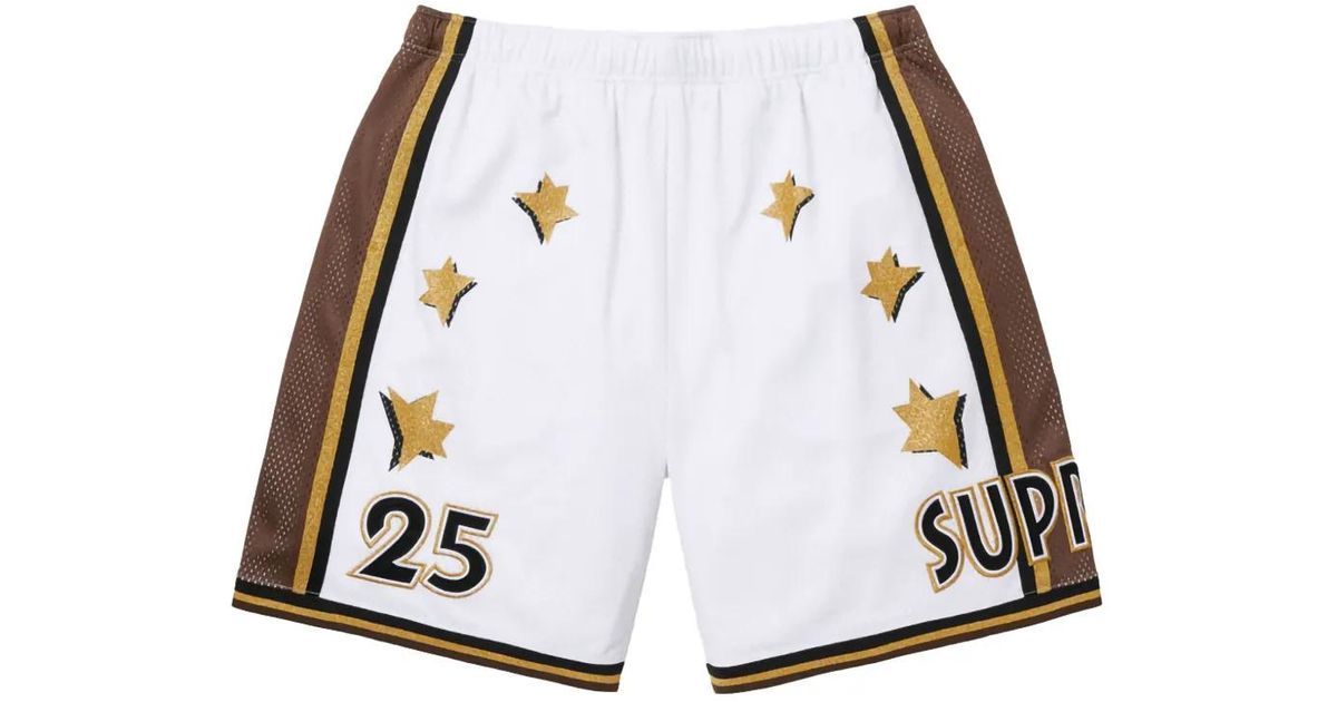 Supreme All Star Basketball Shorts in White for Men | Lyst UK