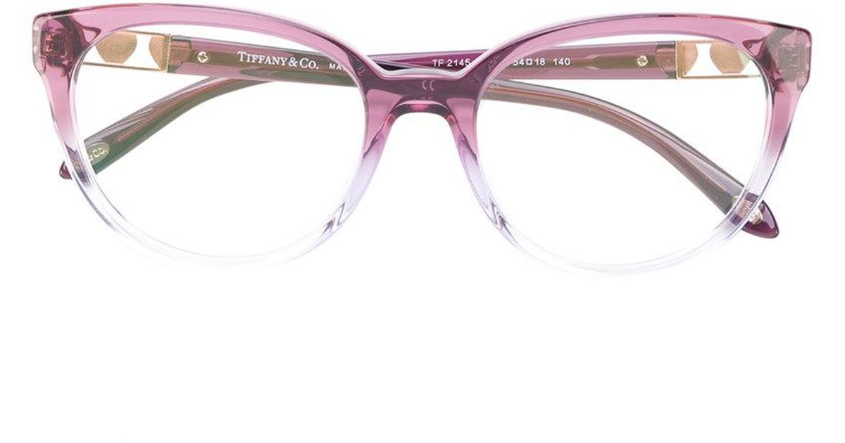tiffany cat eye frames