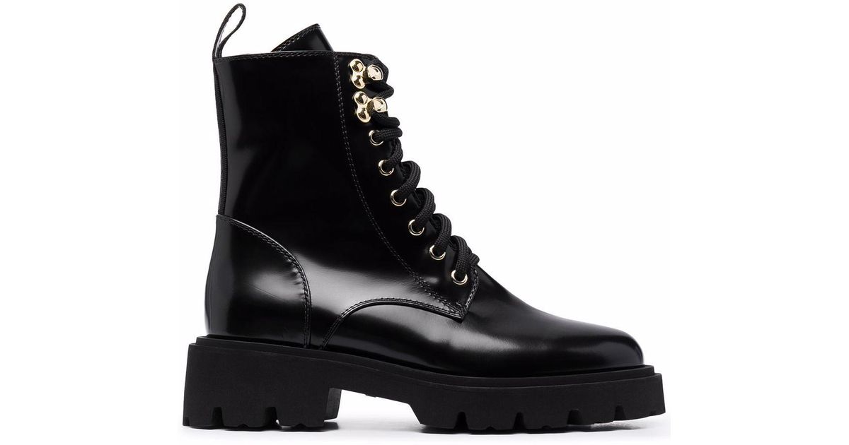 baldinini combat boots