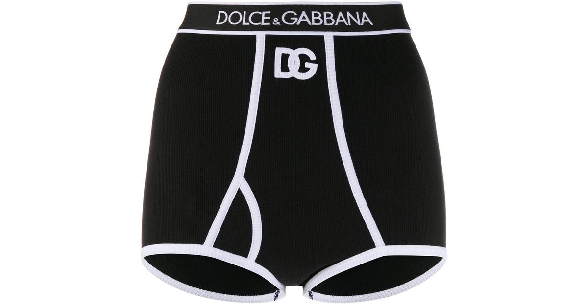 Dolce & Gabbana logo-band high-waisted Briefs - Farfetch