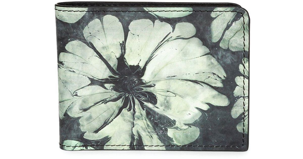 Dries van noten flower design wallet