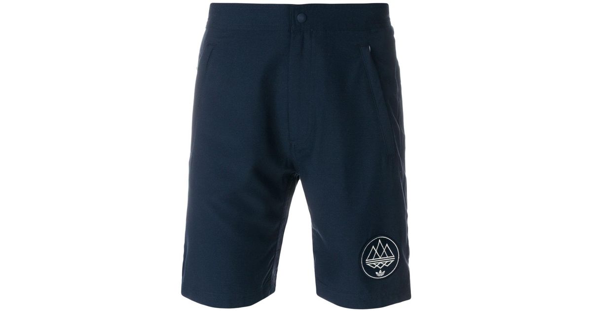 adidas Synthetic Originals Spezial Intack Shorts in Blue for Men - Lyst