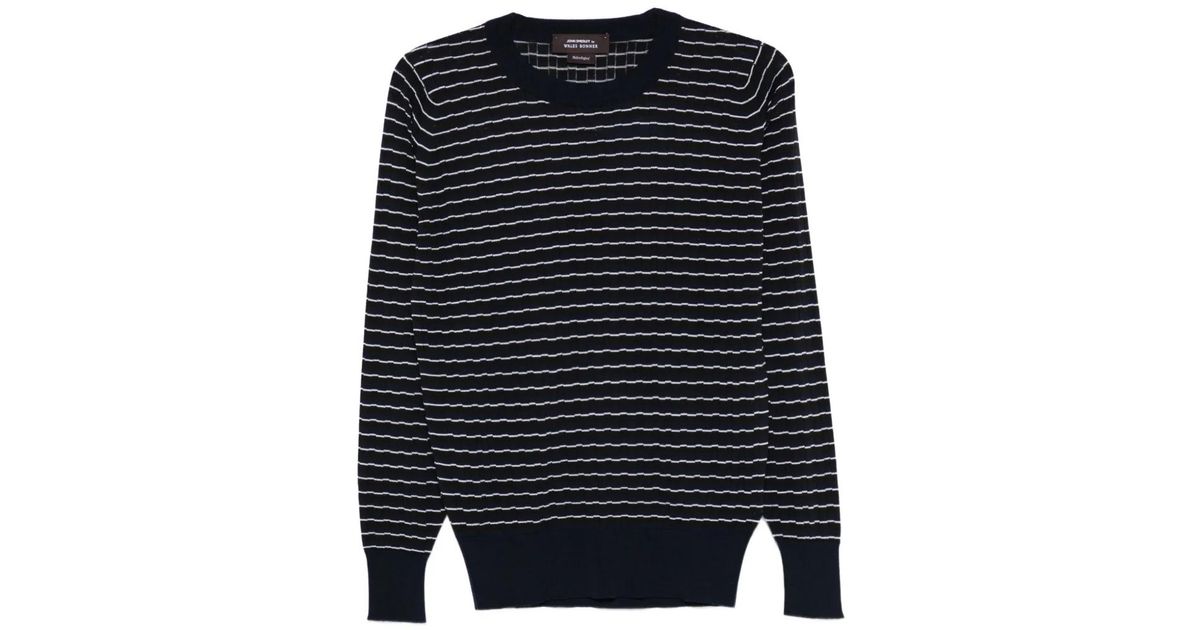 Wales Bonner T-Shirt À Rayures X John Smedley in Blue for Men 