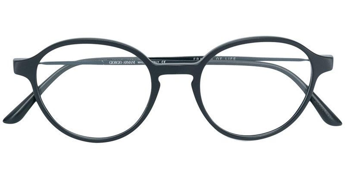 Giorgio Armani Round Glasses 2024 towncentervb