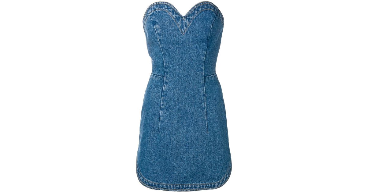christopher kane denim dress
