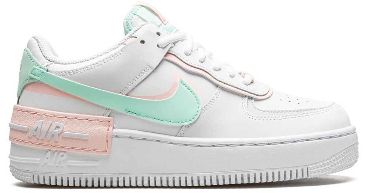 nike white air force 1 shadow sneakers