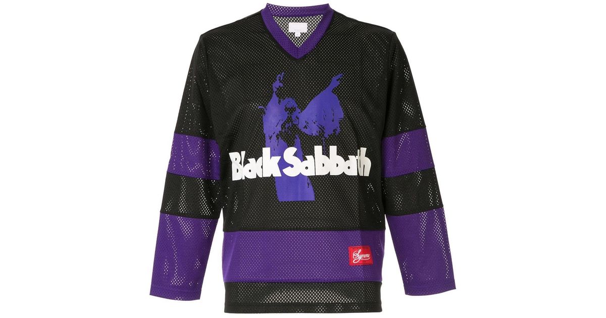 Supreme Black Sabbath Hockey Jersey for 