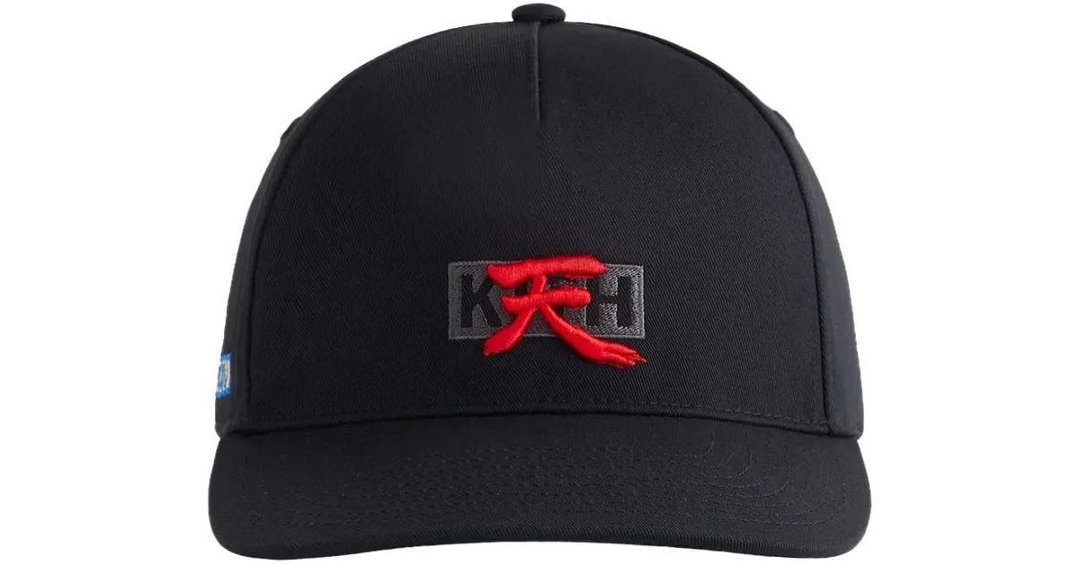 Kith X Capcom Twill Cap Hat in Black for Men | Lyst UK