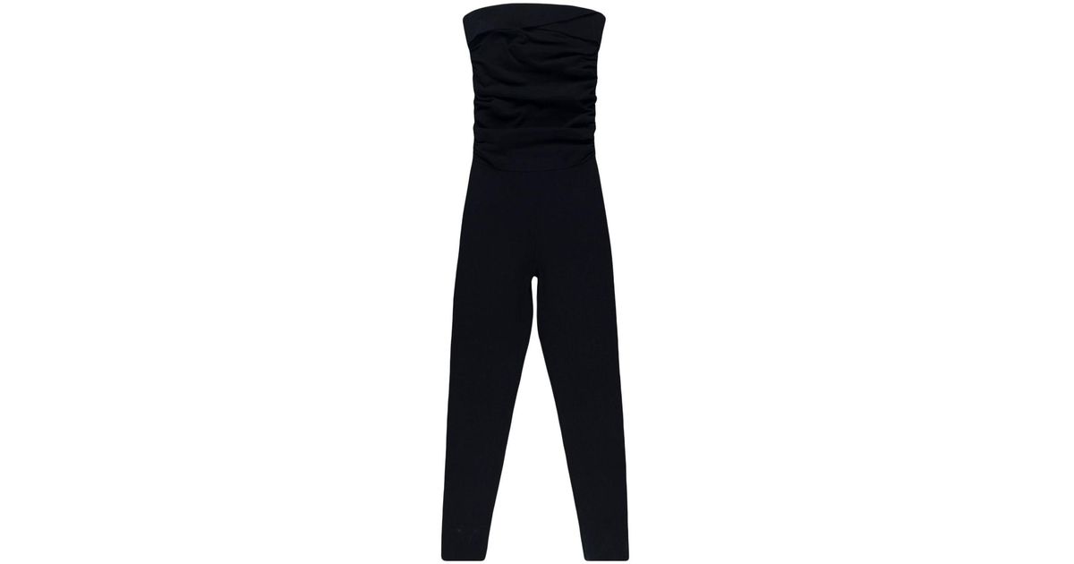 Khaite Tela Fitted Jumpsuit in Blue | Lyst