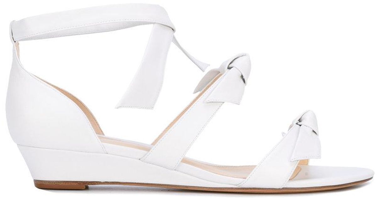 white low wedges