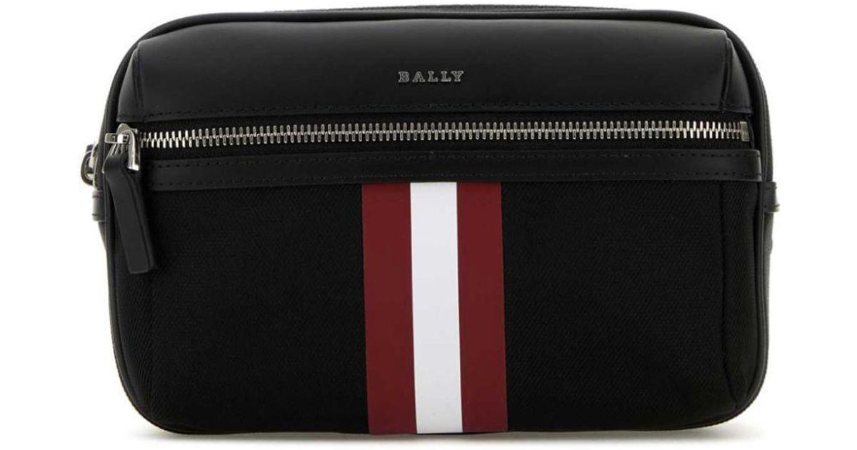 Bally Thate Belt Bag in Black for Men Lyst