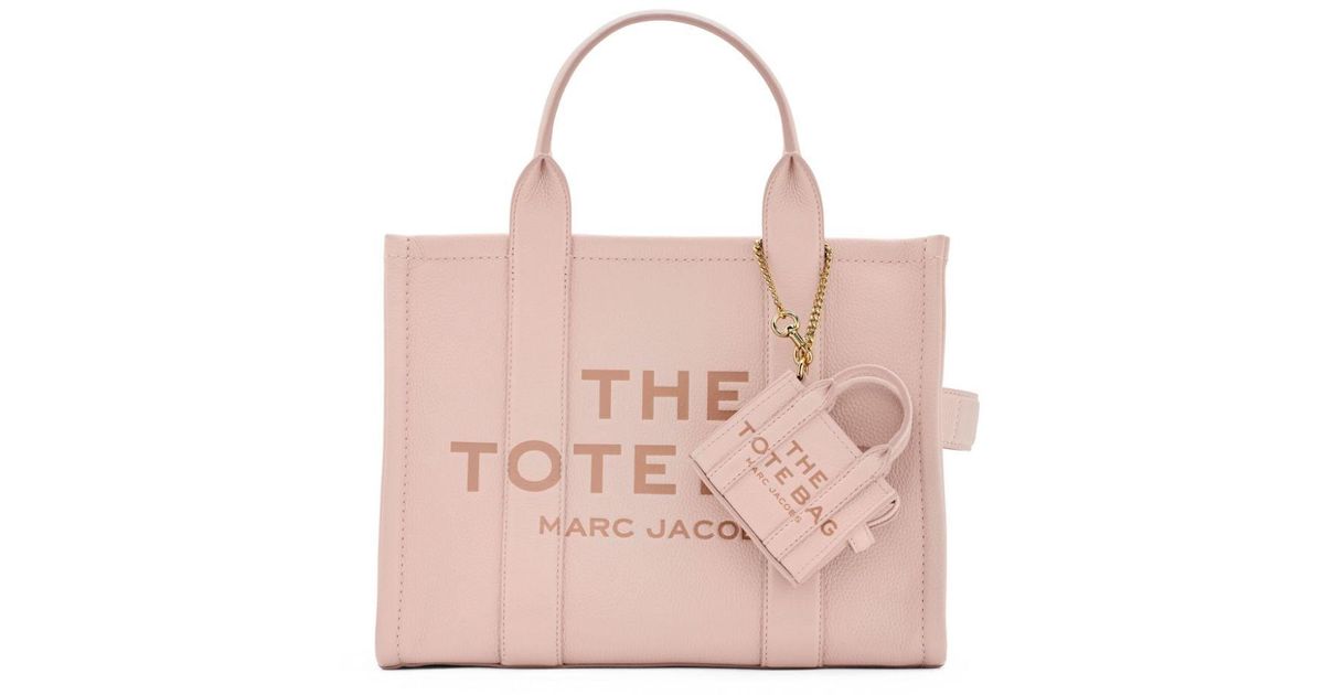 Marc Jacobs The Nano Tote Bag Charm in Pink | Lyst